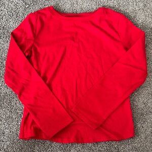 Wonder Nation Kids Red Long Sleeve Tee | Size XS (4–5) | NWOT
